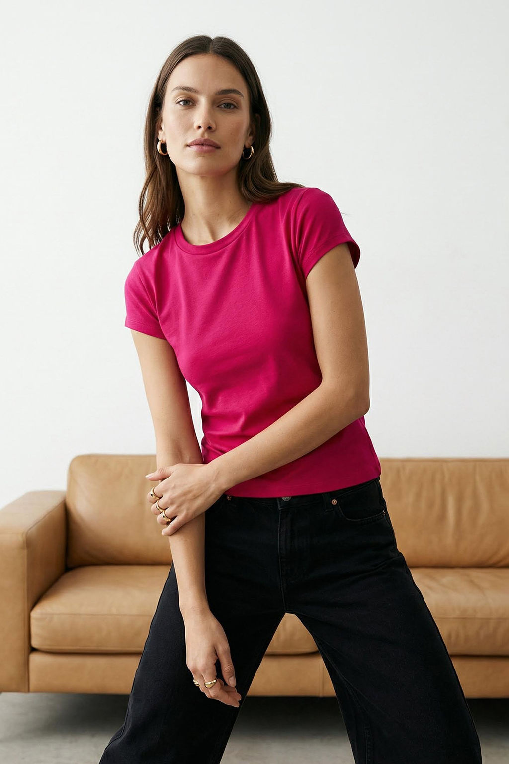 Trendyolmilla Siyah Yumusak Bambu Icerikli Vucudu Saran Bisiklet Yaka Esnek Orme Bluz TWOSS25BZ00530  фото 10