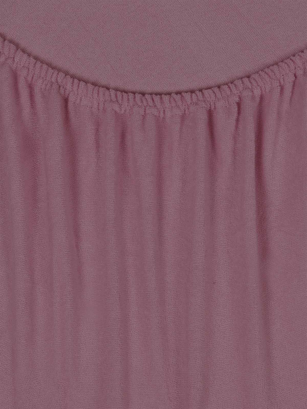 Простыня на резинке Махра - Какао 120*200*20