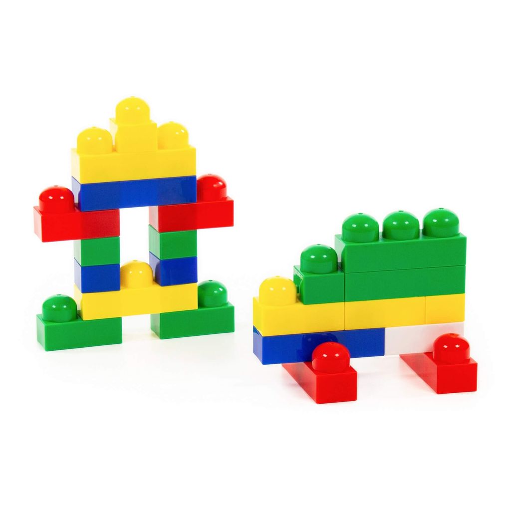 Конструктор Юниор (33 элемента) (в мешке) - Полесье фото 6