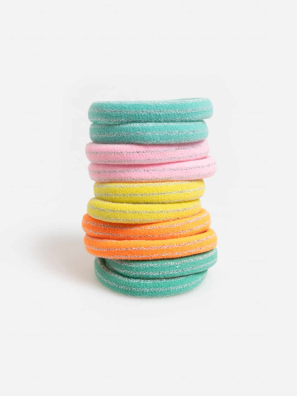 ACOOLA / Набор из 10 резинок для волос дет. Nunko цветной  фото 3