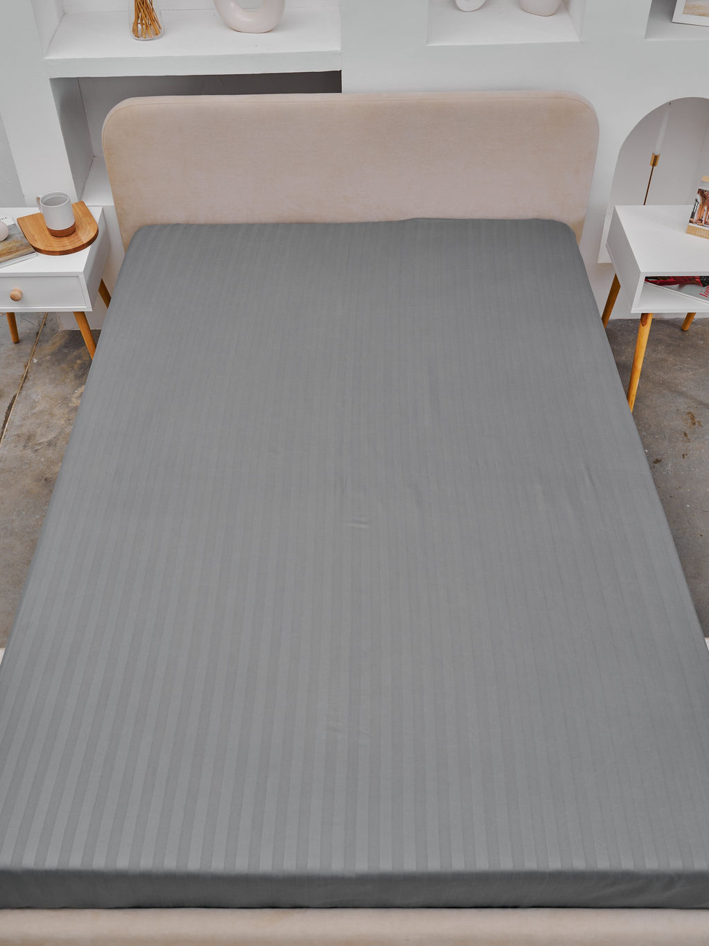 Простыня на резинке Микрофибра Страйп - Гармония уюта фото 9