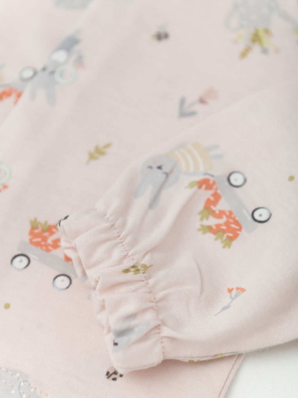 Кофта ясельная для девочки, бел/роз - Lesi kids фото 7