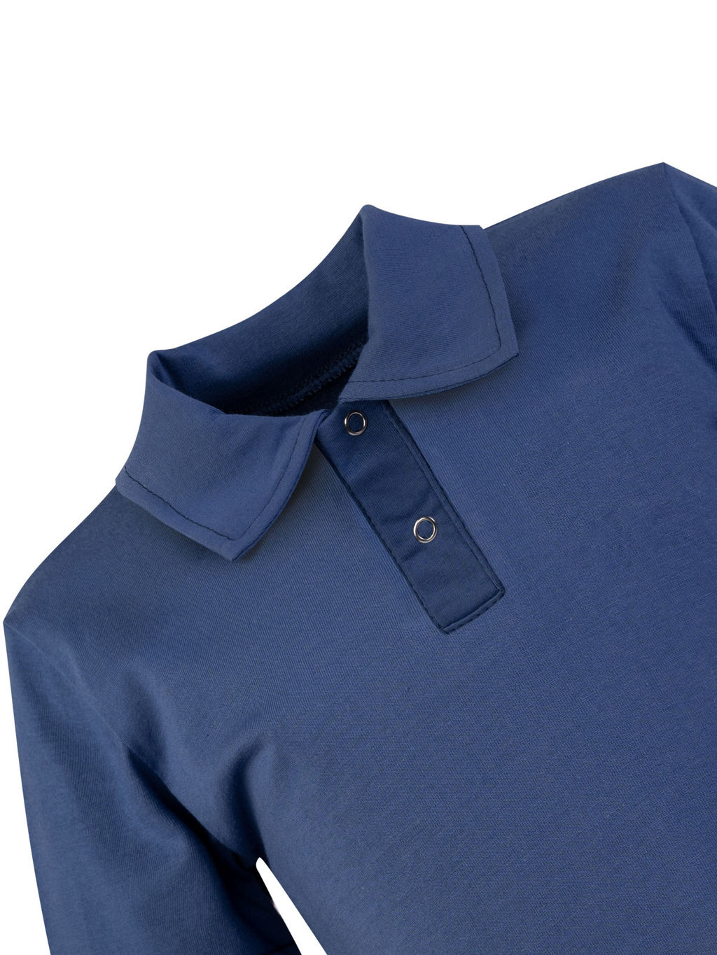 Футболка поло детская джинс 659 (128, 64)