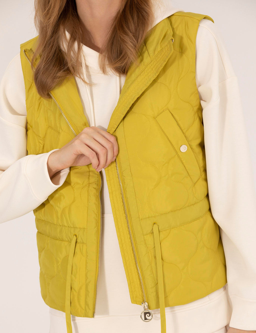 Ye_il Crop Top Yelek - Pierre cardin фото 6