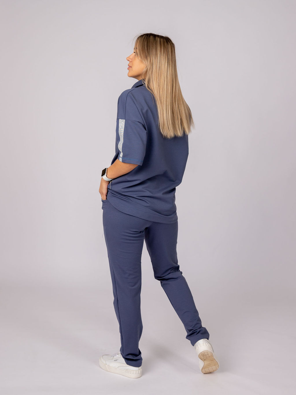 Женский Спортивный костюм ЛЕЙЛА, синий от Спортсоло