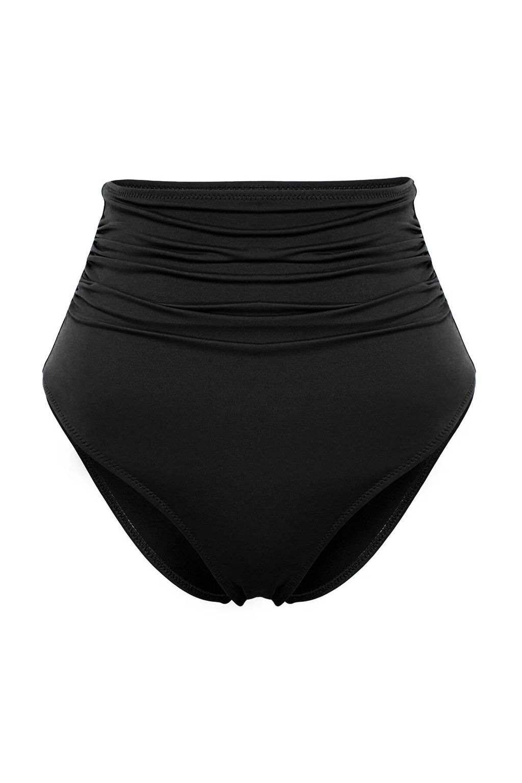 Siyah Incelten Etkili Hipster Super Yuksek Bel Bikini Alt? TBESS20BA0018