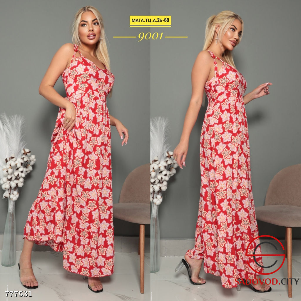 Летний сарафан в цветочек - Bruno фото 3