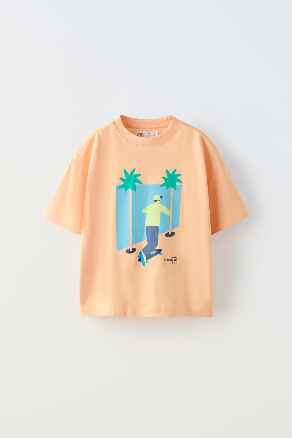 SKATER BASKILI T-SHIRT - Zara фото 2