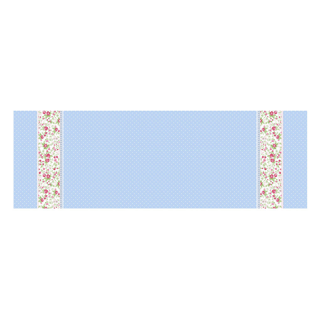 Английский сад Скатерть-дорожка на стол 50х145см, хлопок Премиум 186г/м2, Домашняя мода (Россия)  фото 2