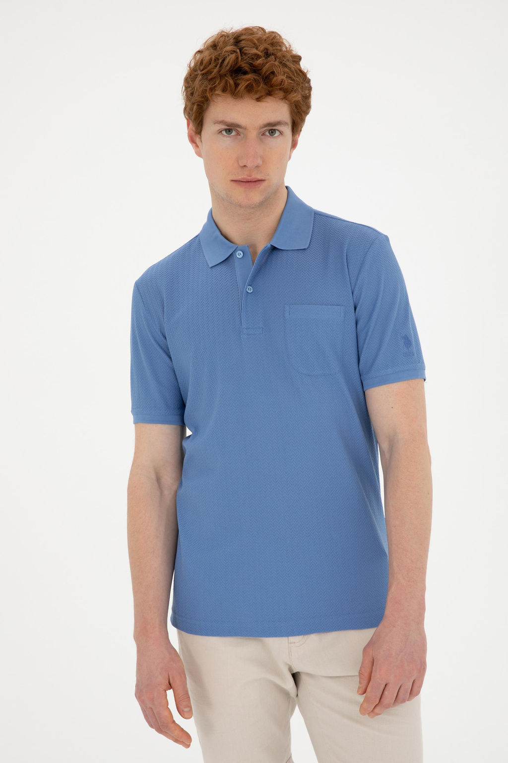 Мужская темно-синяя футболка Неожиданная скидка в корзине - U.s. polo assn фото 10