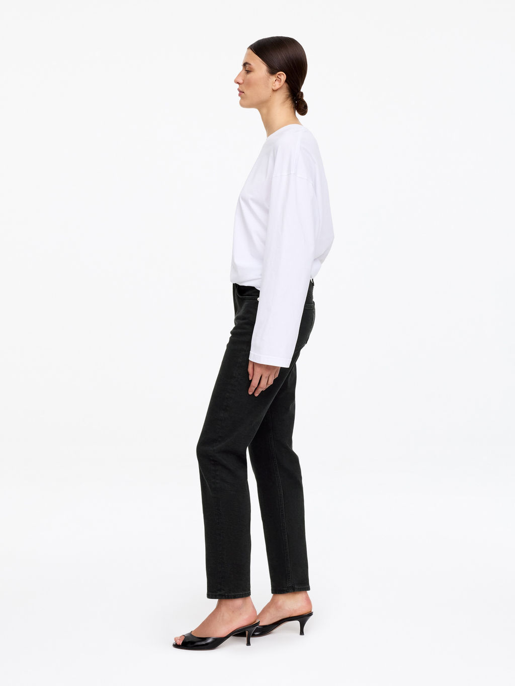 Vaqueros slim JADE CROPPED - H&m фото 11