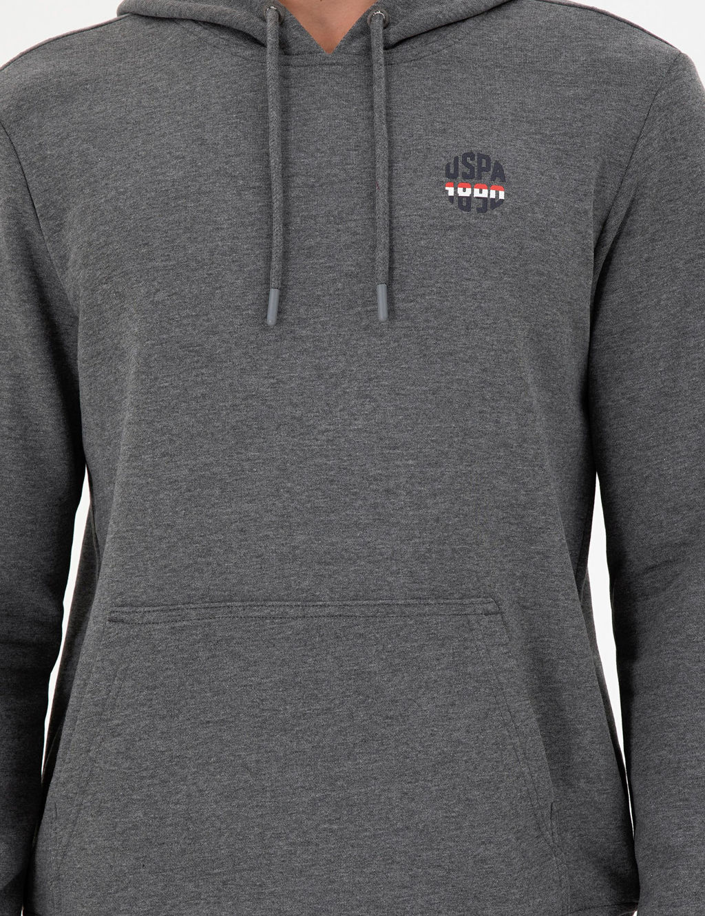 Мужской свитшот антрацитового меланжа - U.s. polo assn фото 6