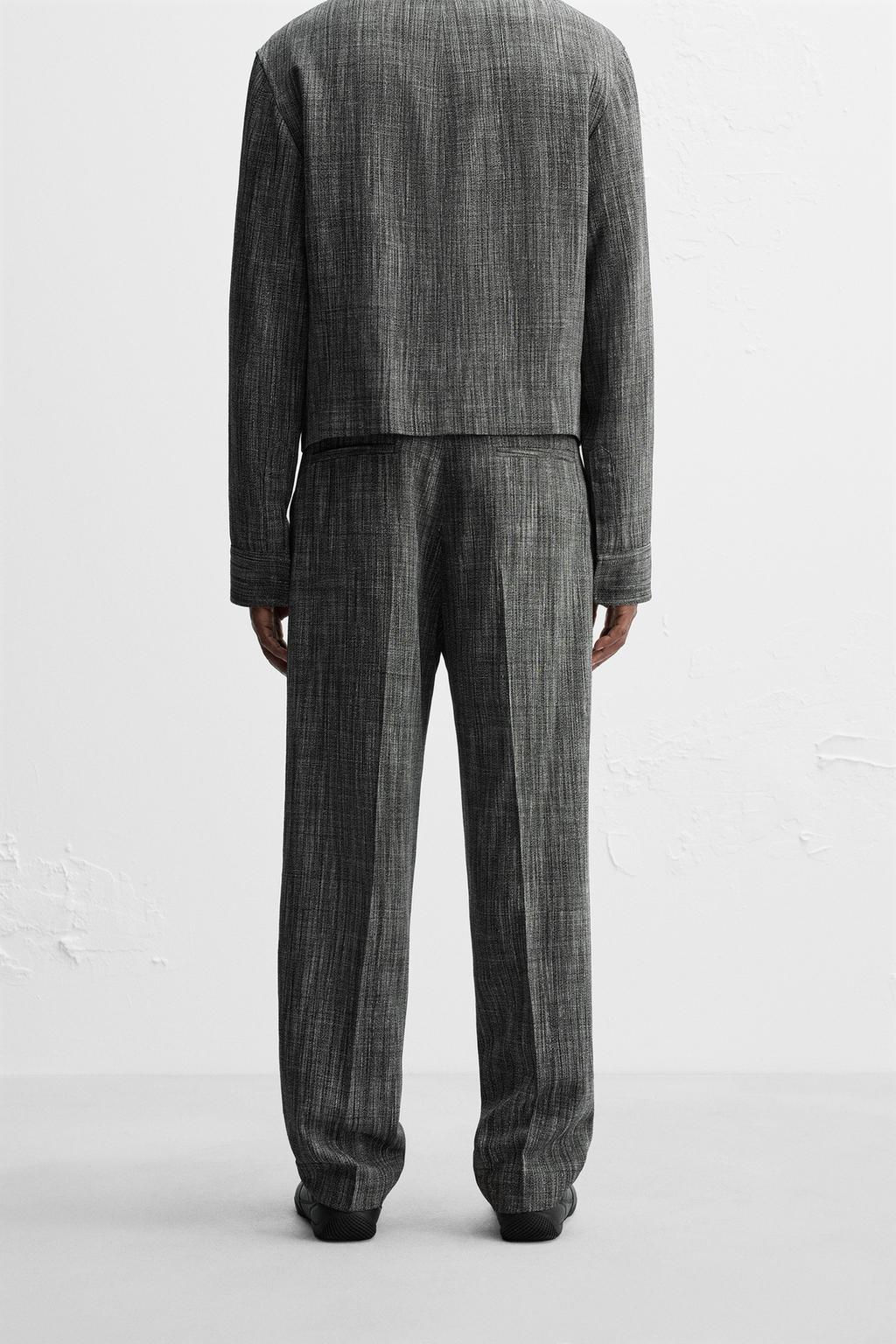 TEXTURED TROUSERS LIMITED EDITION - Zara фото 3