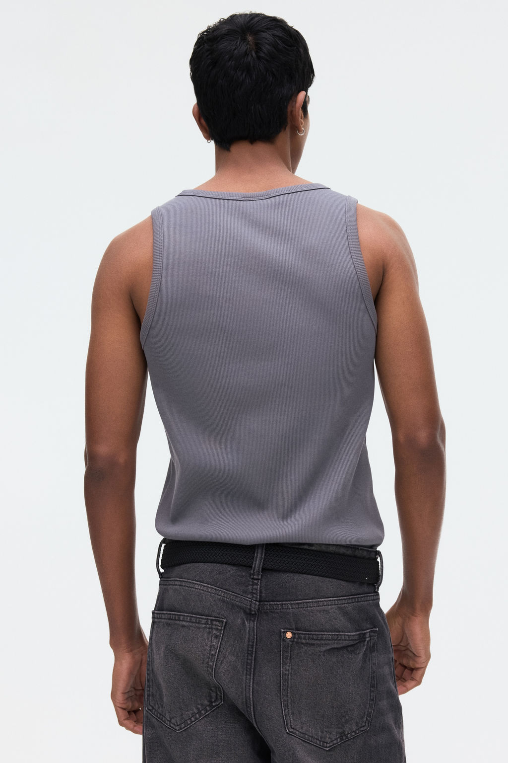 Camiseta sin mangas en canal? Slim Fit - H&m фото 10