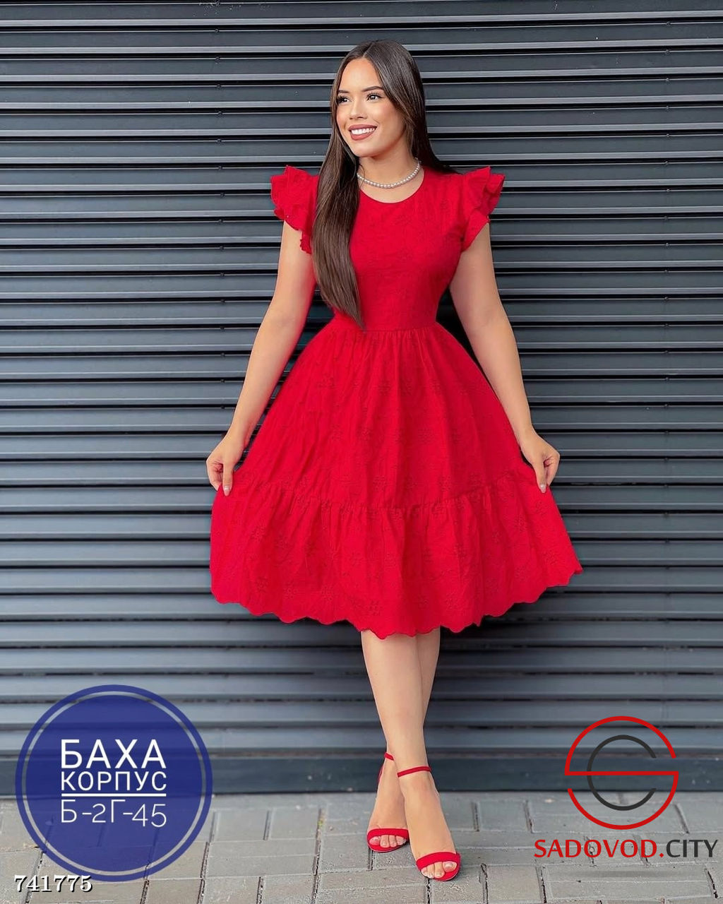 Летнее базовое женское платье - Bruno фото 2