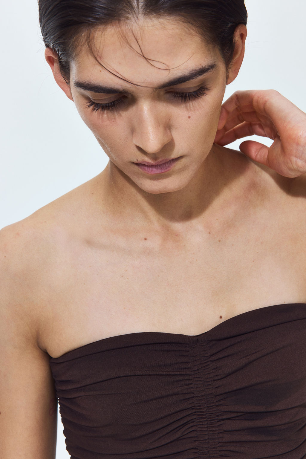 Top bandeau de punto - H&m фото 6