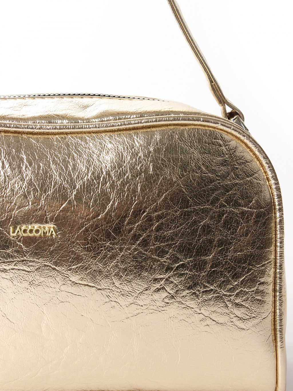 LACCOMA сумка Лаура-золотистый эко кожа хлопок