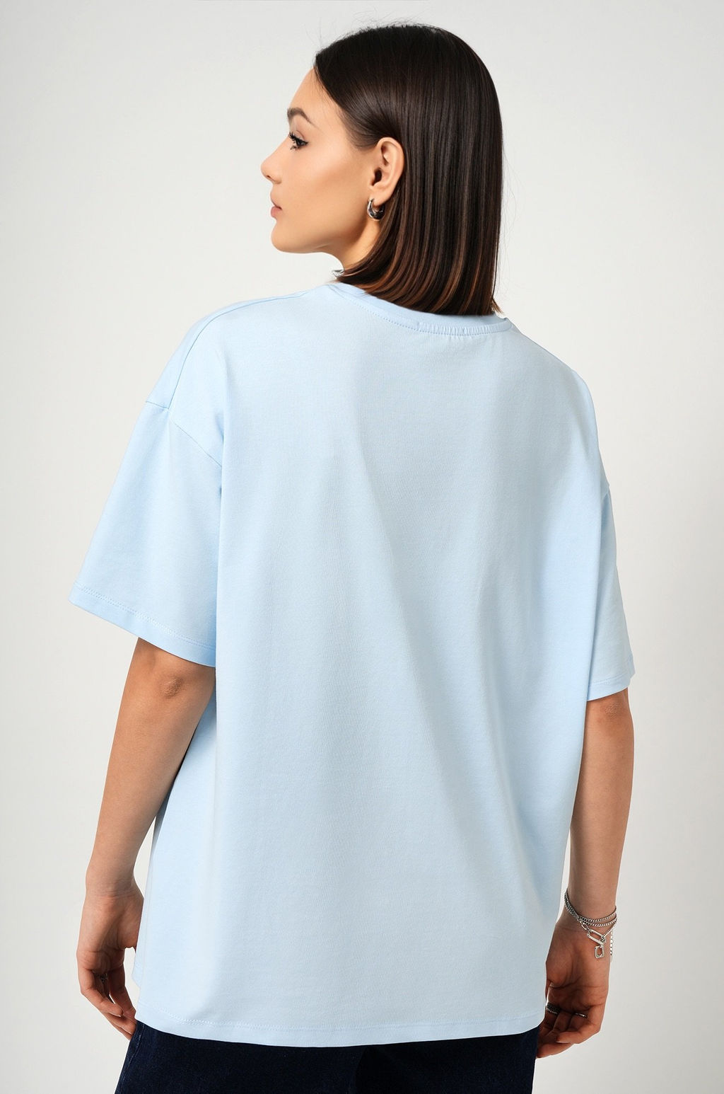 Женская футболка оверсайз Happyfox