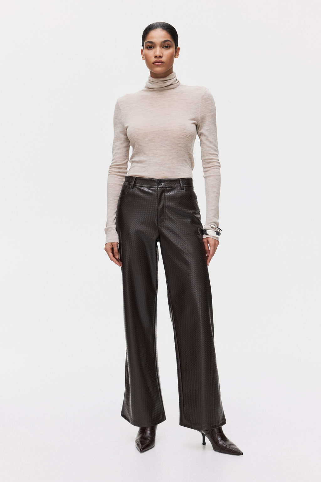 Top de lana con cuello alto - H&m фото 8