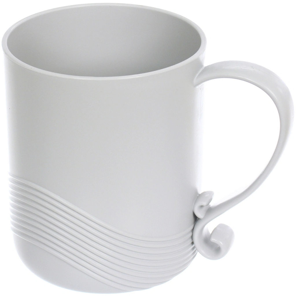 Цена за 2 шт. Кружка пластиковая 520мл "Волна", микс цветов