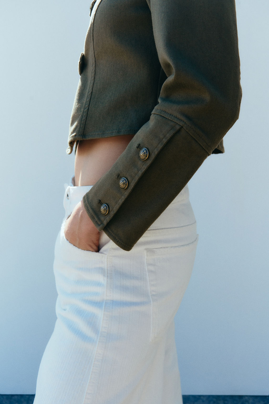 Chaqueta corta de algod?n - H&m фото 4