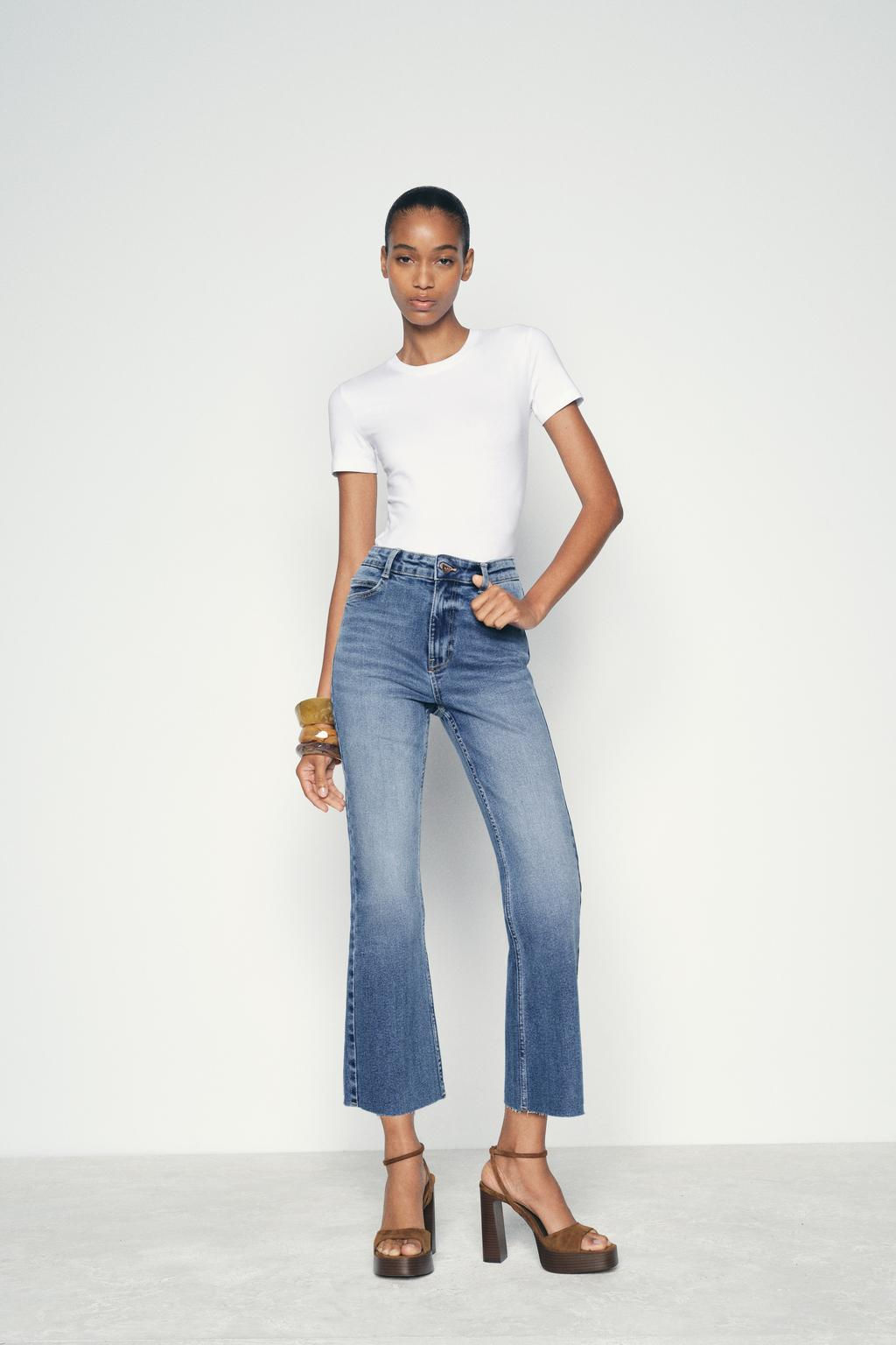 Z1975 HIGH-WAIST MINI FLARE JEANS