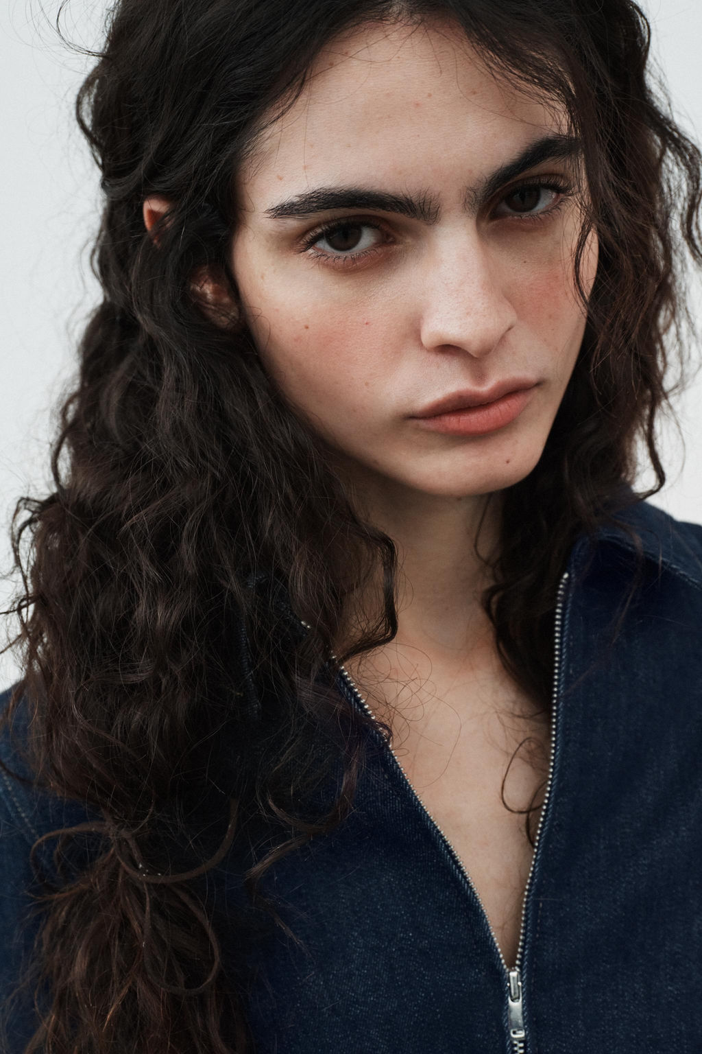 VESTIDO DENIM TRF  CREMALLERA / ?ndigo oscuro - Zara фото 5