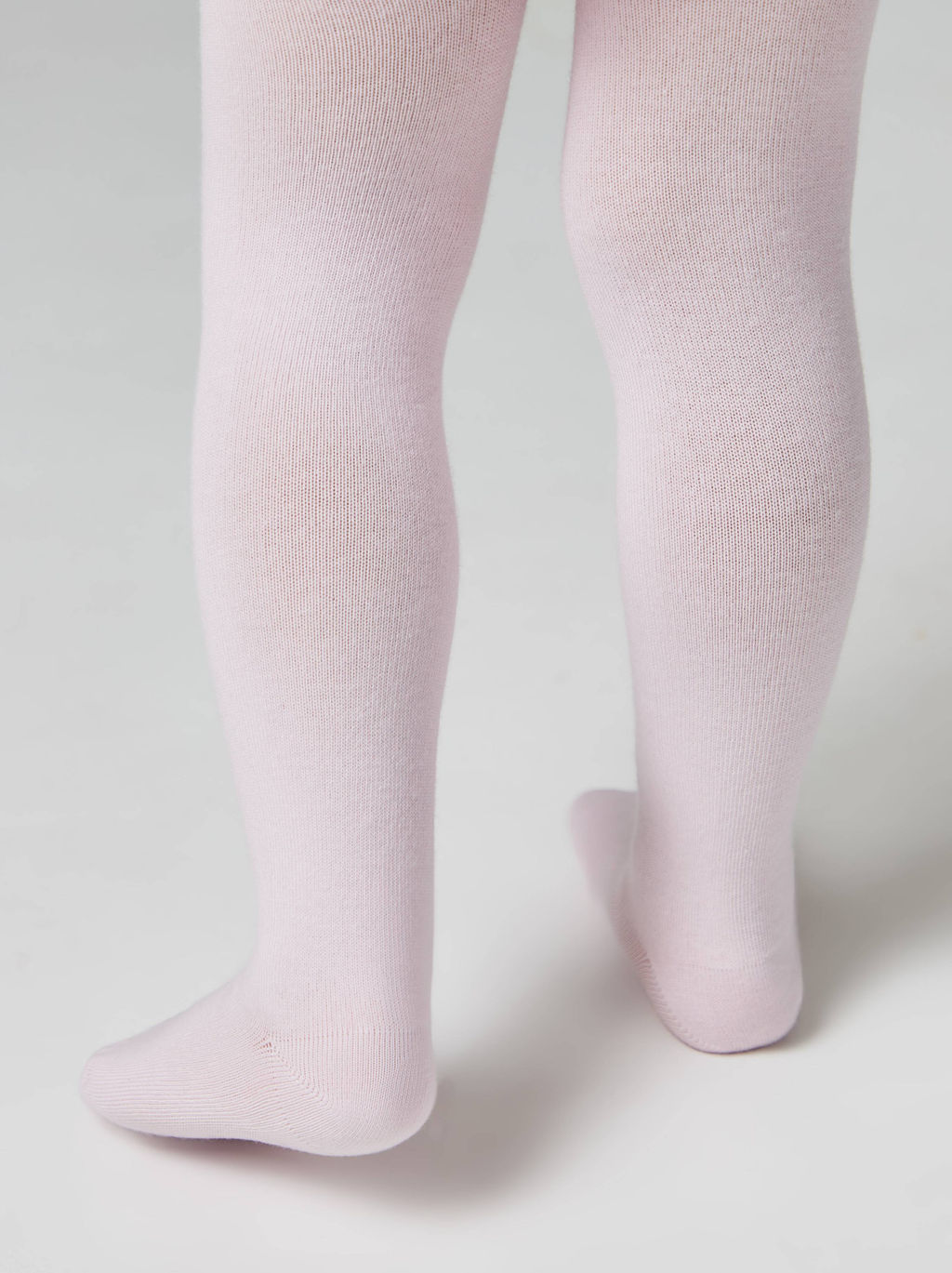 Conte-Kids Хлопковые колготки TIP-TOP с воланами и люрексом св.розовый - Conte elegant фото 2