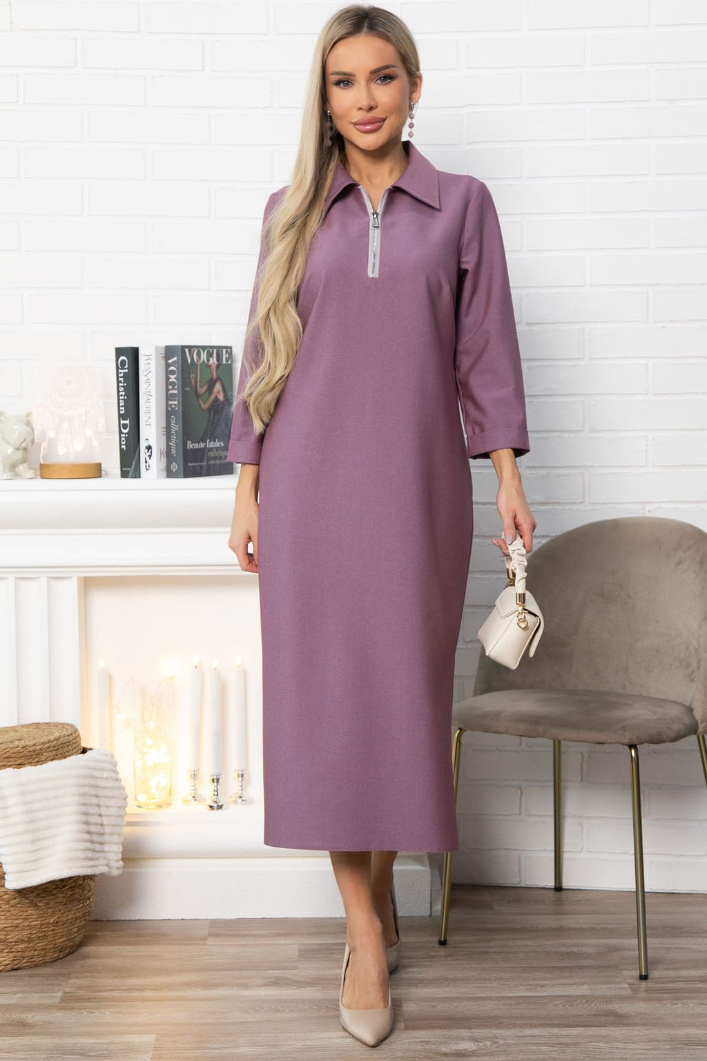 Платье Лоуренс НЬЮ (лиловое) П14875-18М - Lt collection фото 2
