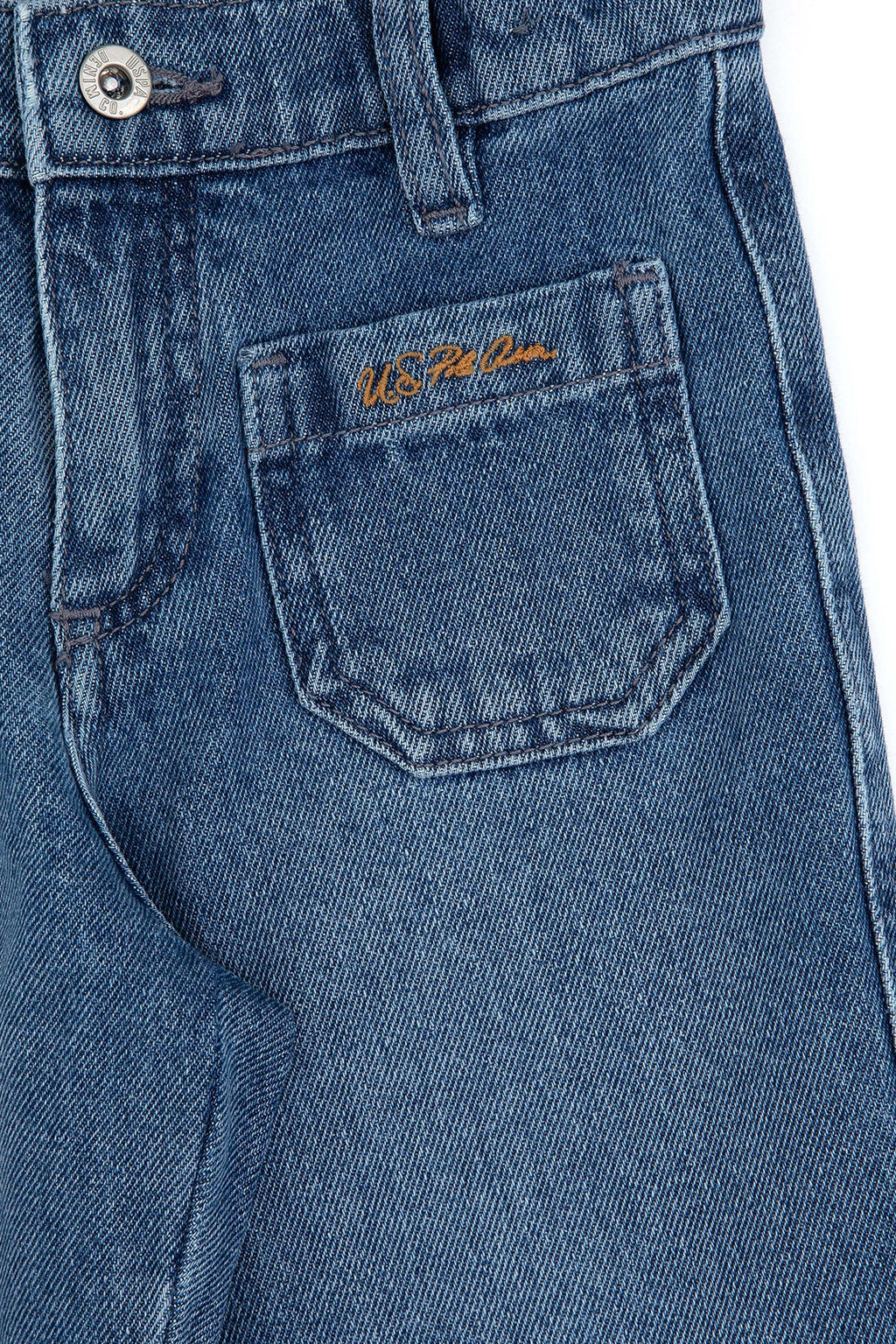 K_z _ocuk A__k Mavi Jean Pantolon - U.s. polo assn фото 4