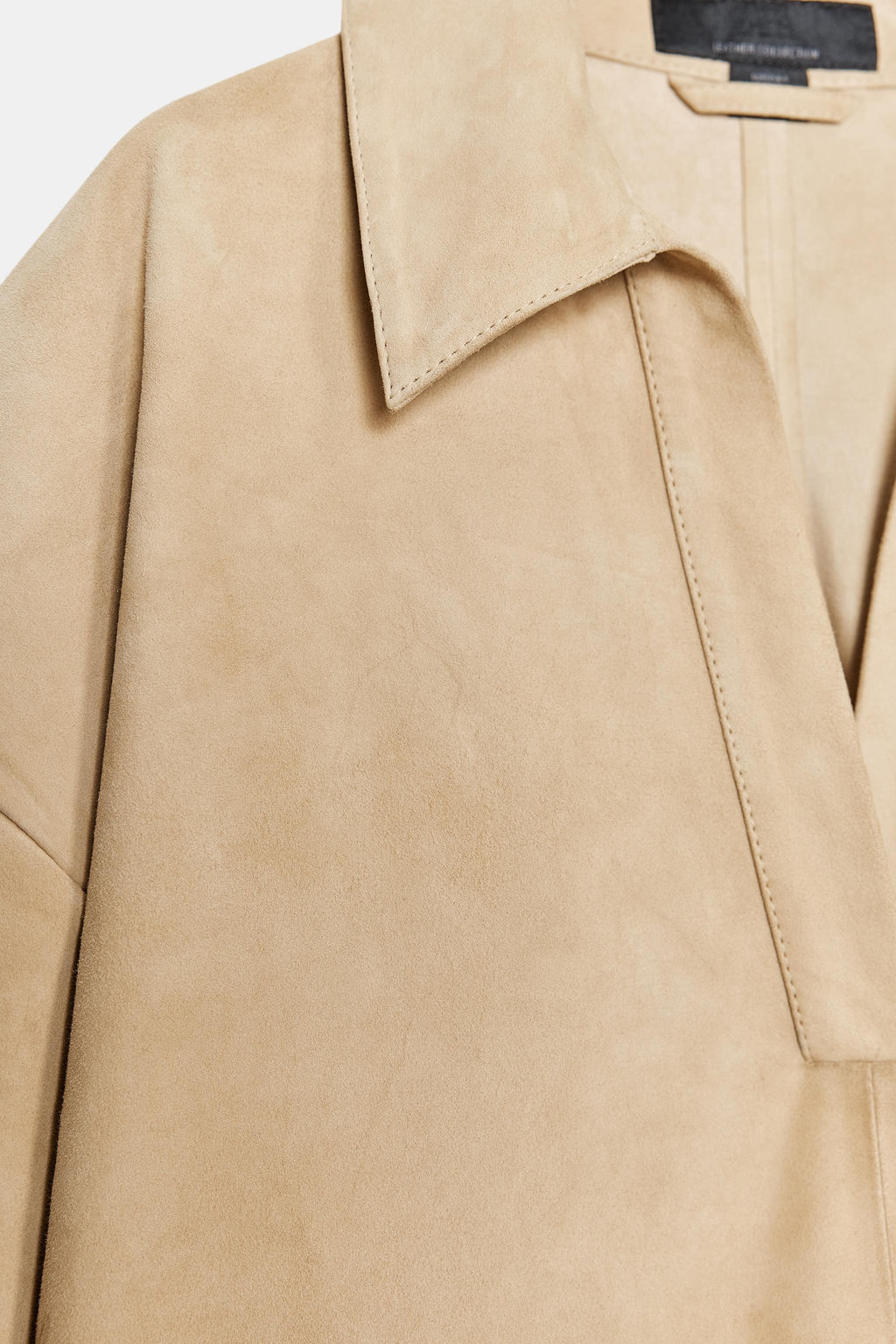 SUEDE LEATHER DRESS ZW COLLECTION LIMITED EDITION - Zara фото 15