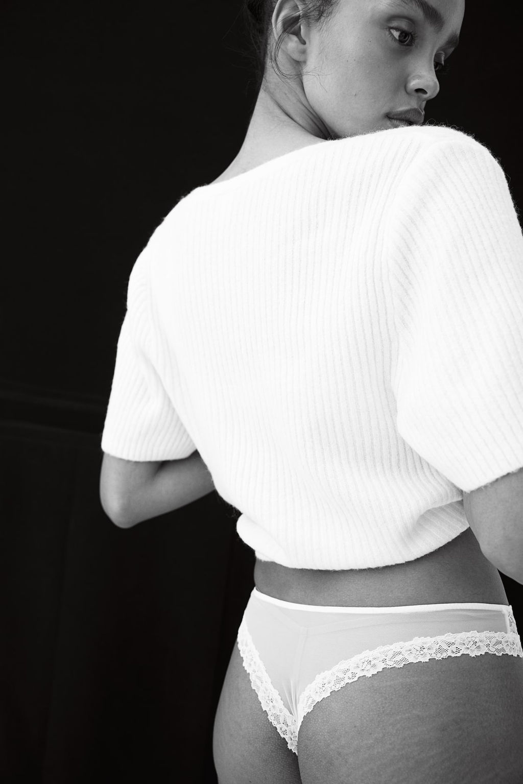 Pack de 3 bragas Brazilian de encaje - H&m фото 3