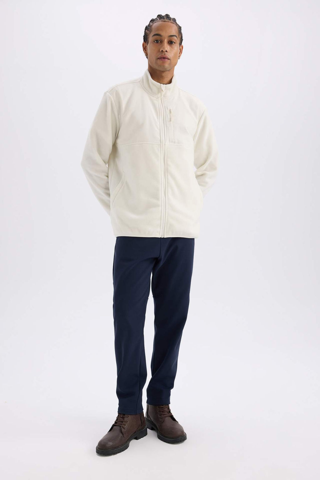 DeFactoFit Kal?n Jogger Esofman Alt? Standart Fit Cepli Sporcu Beli Lastikli  фото 2