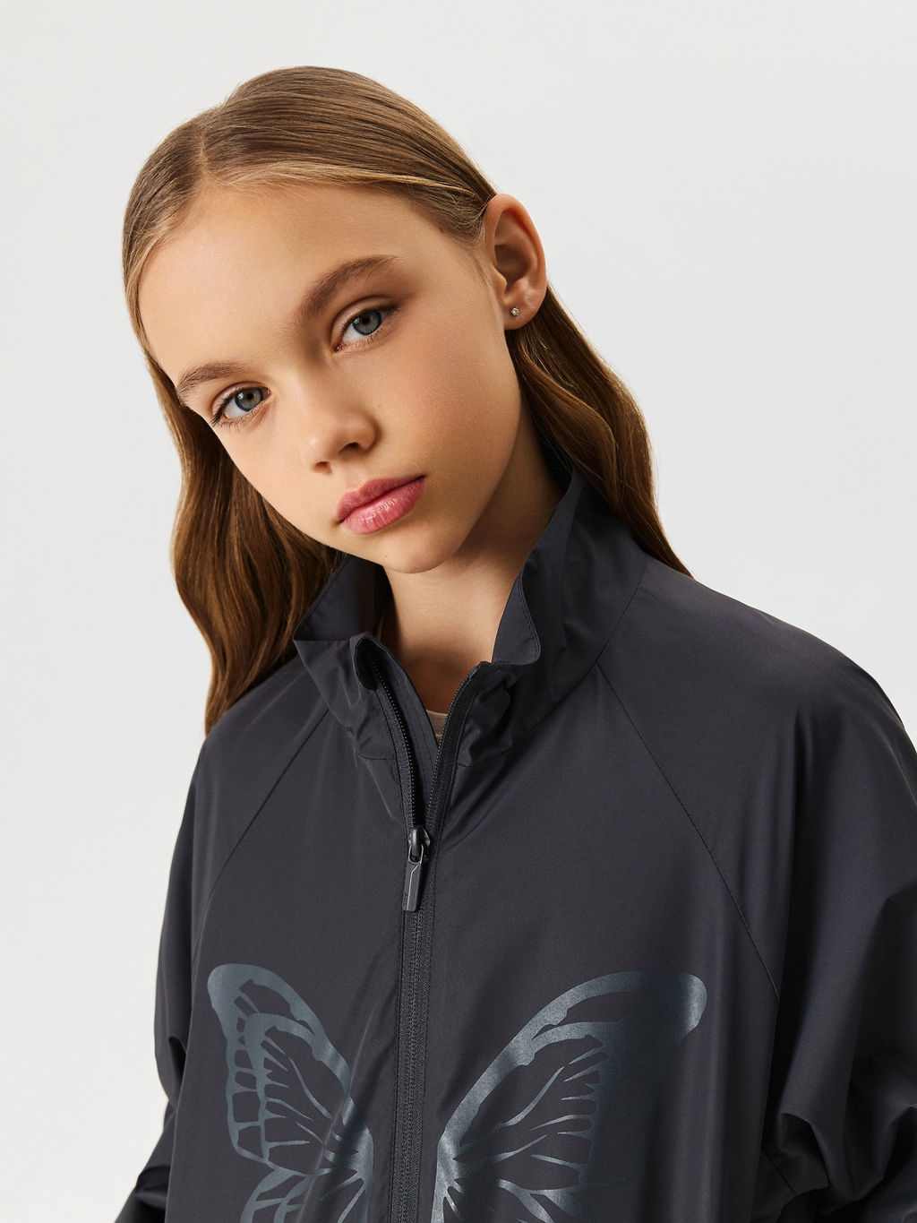 ACOOLA / Куртка детская для девочек Marlen темно-серый  фото 6