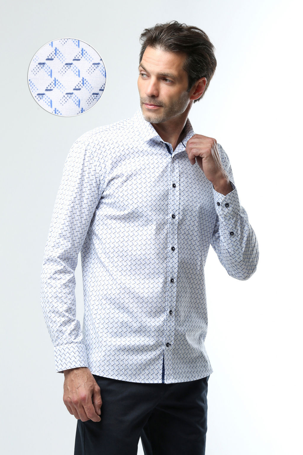 Рубашка 22-57-Т-01 - Nicolo angi фото 2