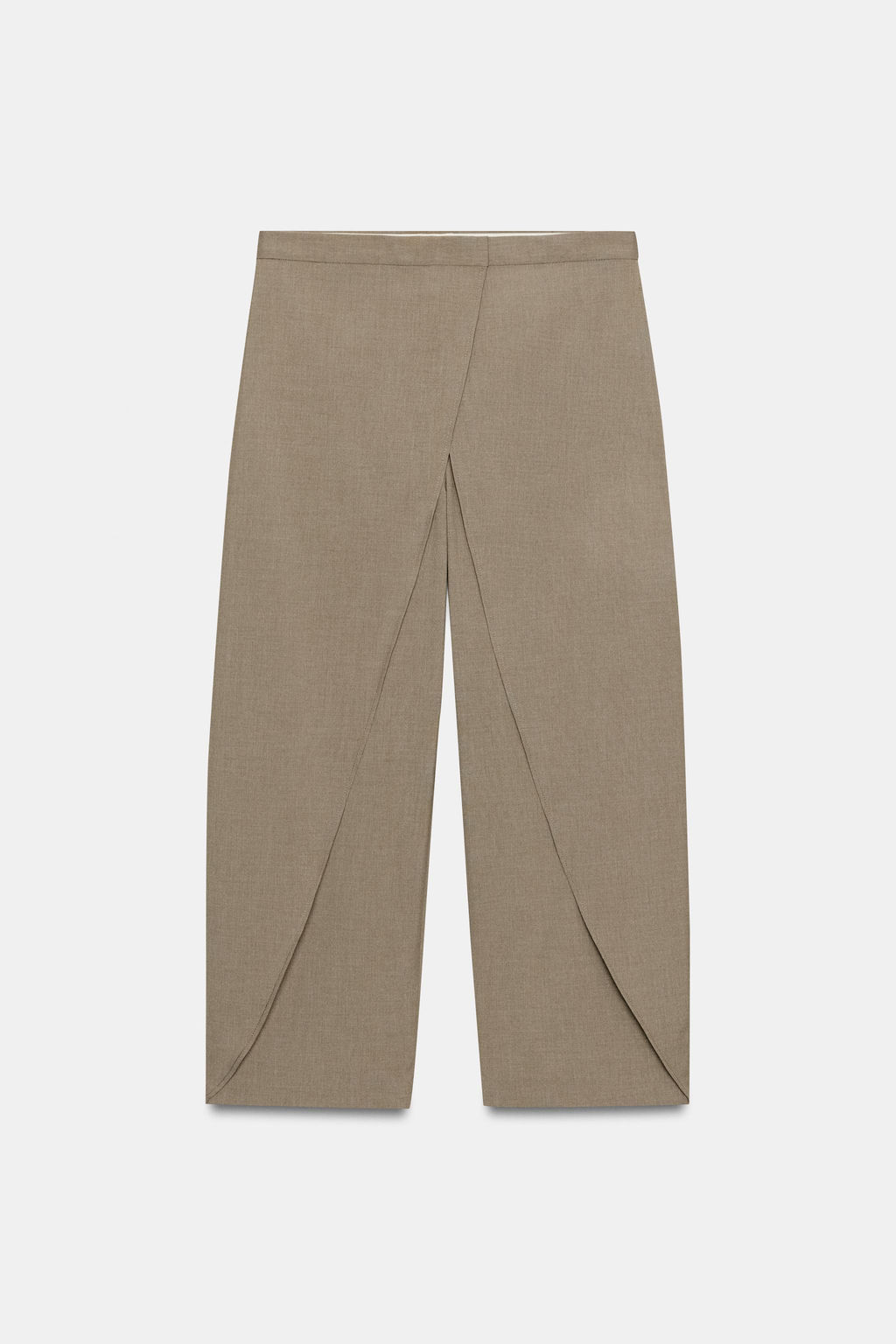 ZW COLLECTION WRAP FRONT TROUSERS - Zara фото 5