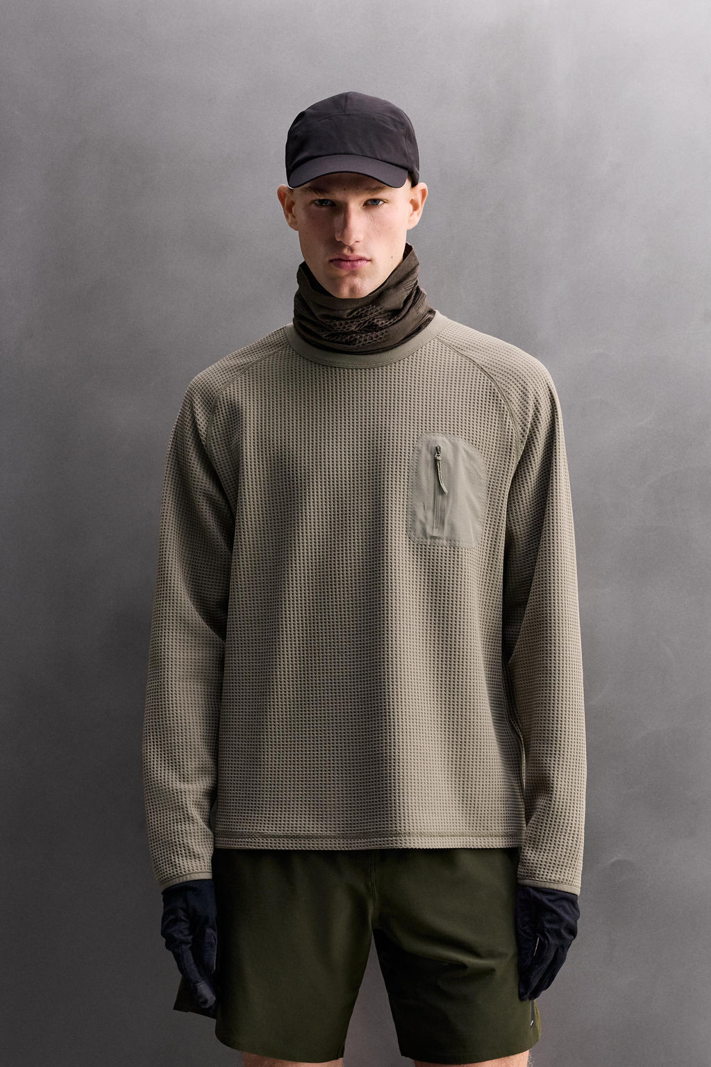 WAFFLE-KNIT POCKET T-SHIRT - Zara фото 11