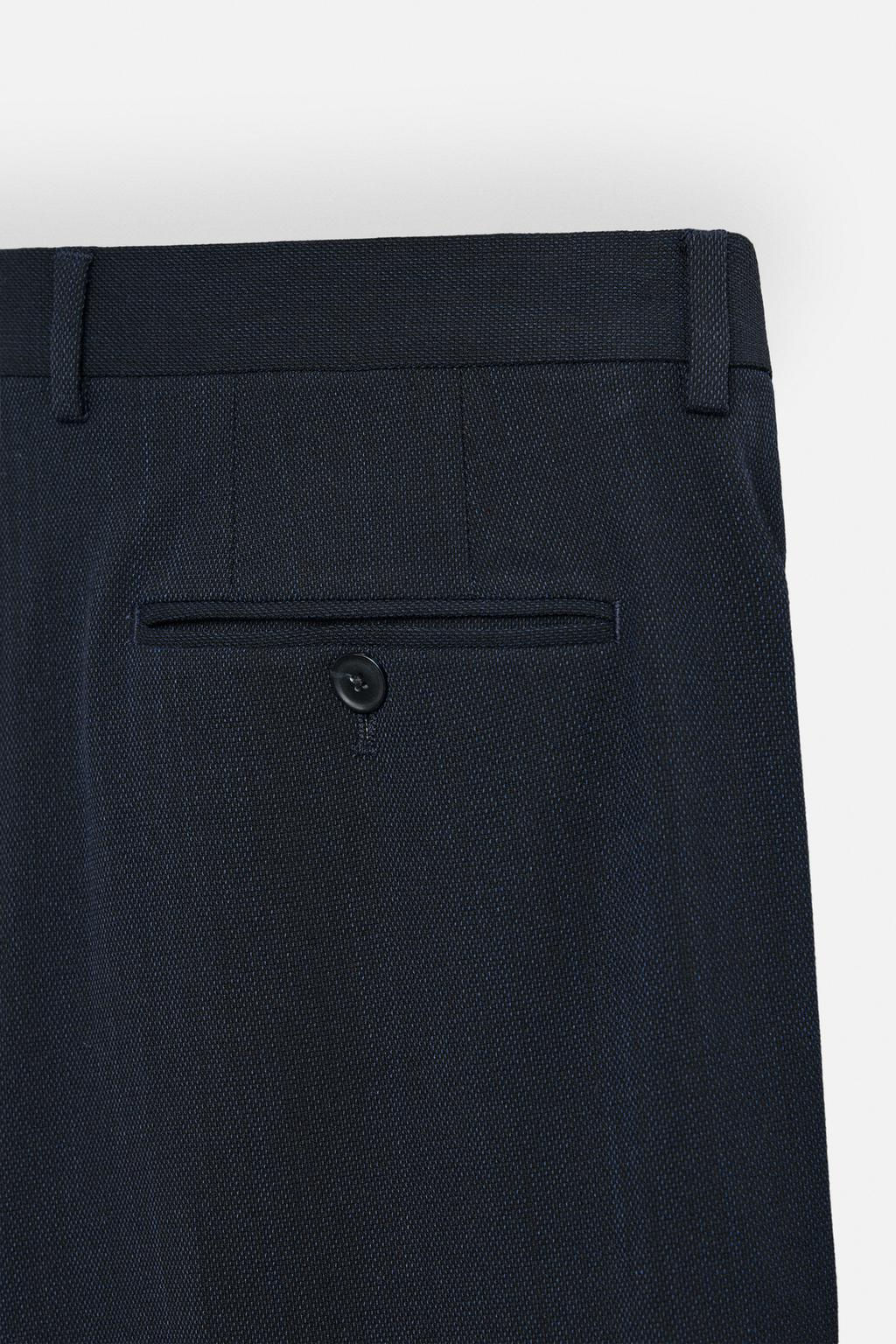 COMFORT SUIT TROUSERS - Zara фото 8