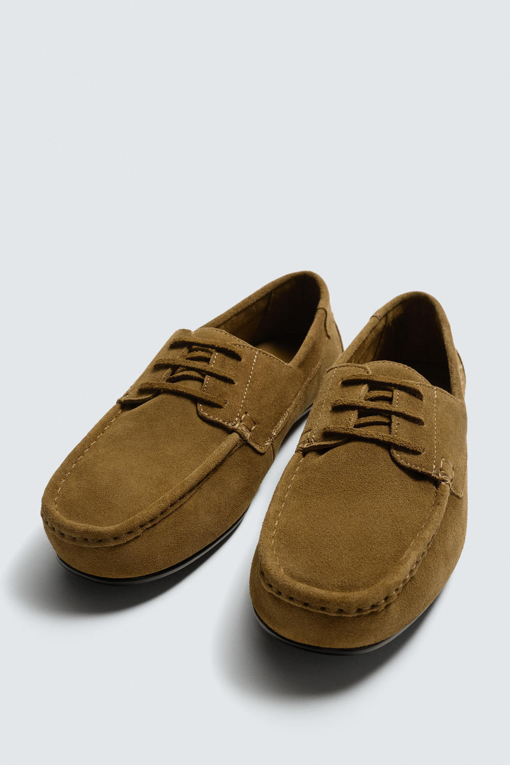 ZAPATO N?UTICO PIEL / Gris Topo - Zara фото 2