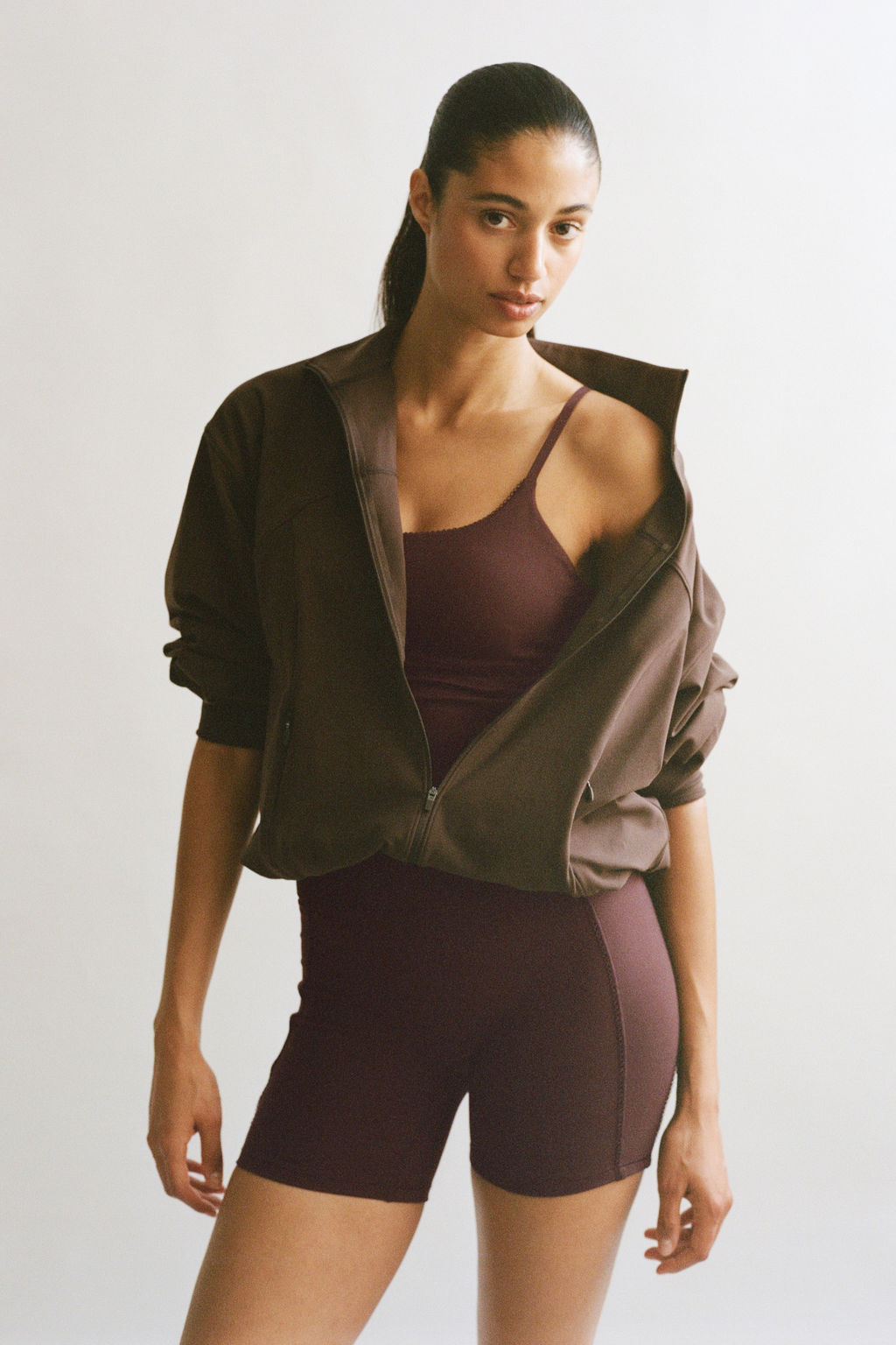Pantal?n biker corto con SoftMove y bolsillo - H&m фото 8