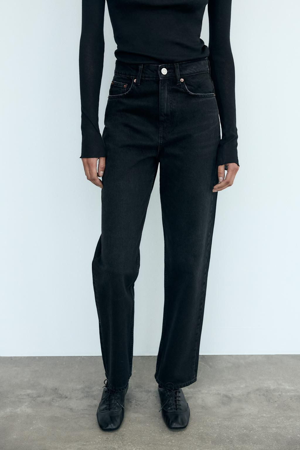 TRF MOM FIT HIGH-WAIST JEANS - Zara фото 15