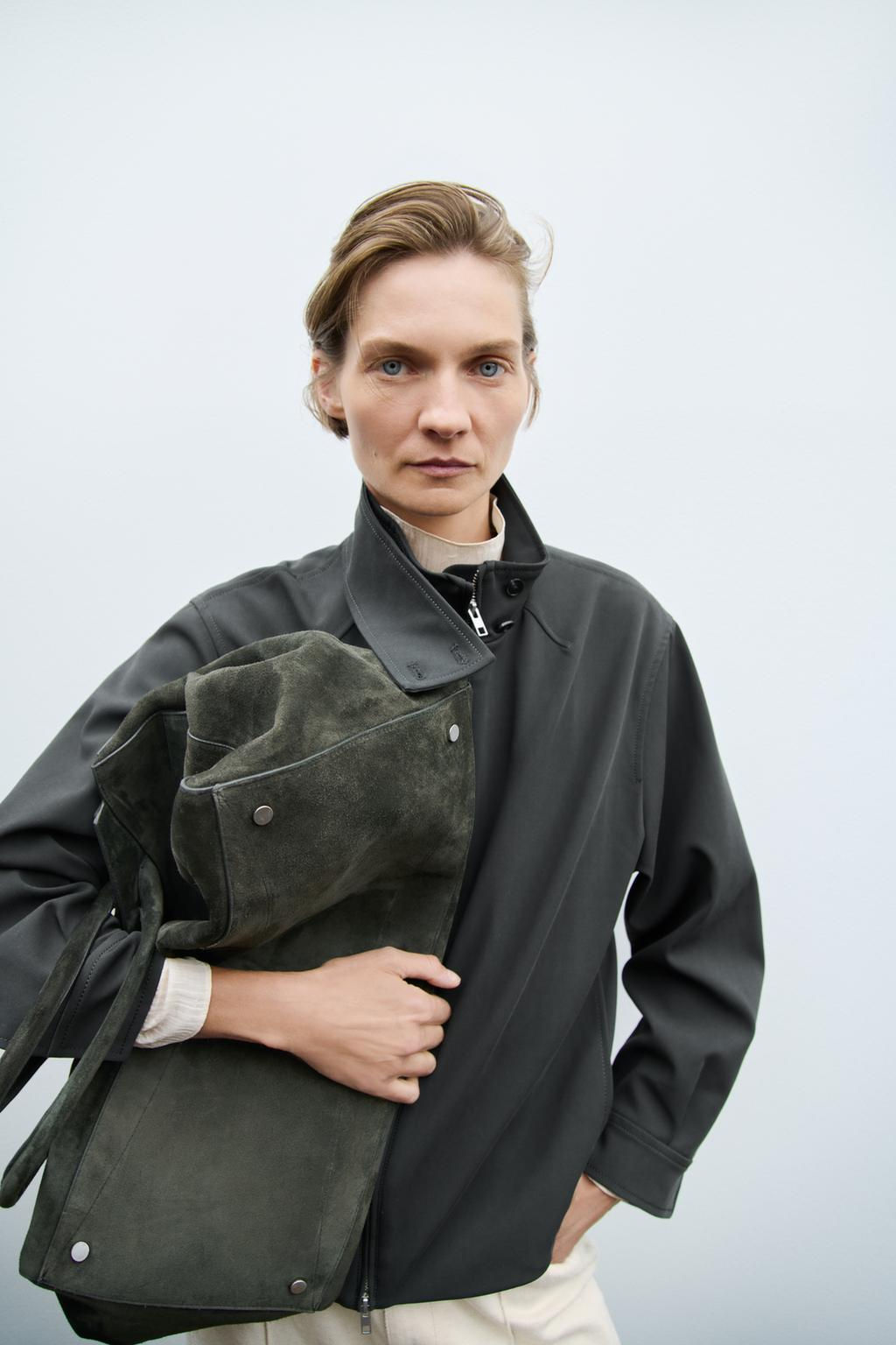 MINIMAL JACKET ZW COLLECTION - Zara фото 2