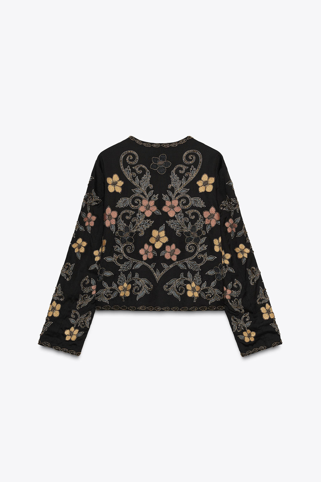 FLORAL EMBROIDERY JACKET ZW COLLECTION - Zara фото 5