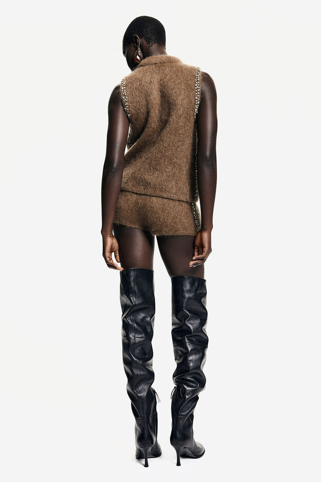 Minishorts con strass - H&m фото 4