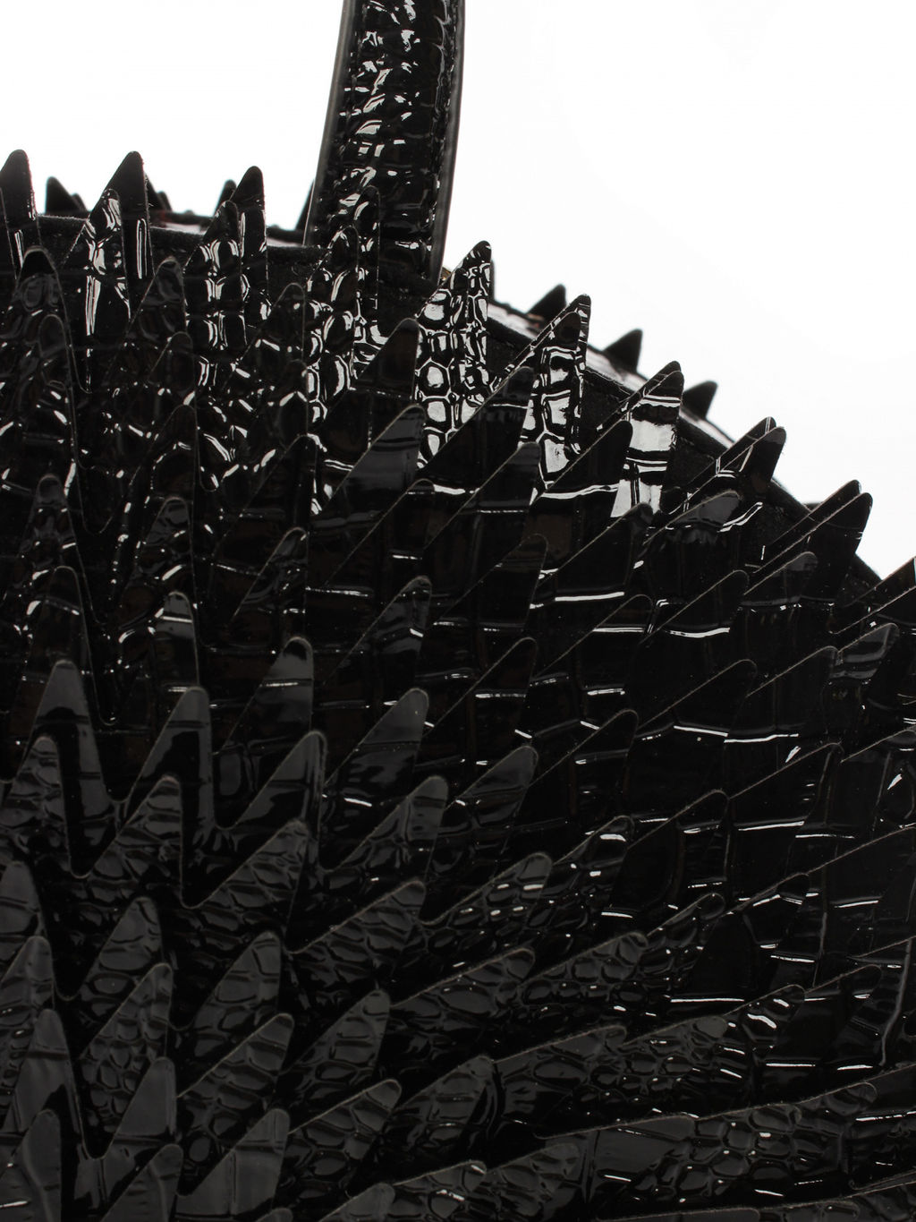 LACCOMA сумка ИГР25118-ежик-черный эко кожа хлопок  фото 3