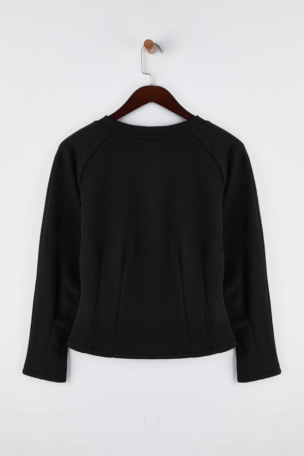 Ac?k Sar? Kal?n Sardonsuz Belden Oturmal? Bisiklet Yaka Orme Sweatshirt TWOAW26SW00068 - Trendyolmilla фото 11