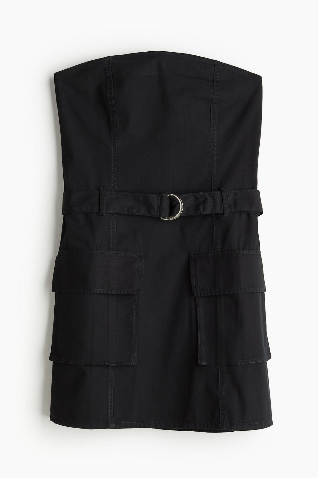 Vestido cargo con escote bandeau - H&m фото 6
