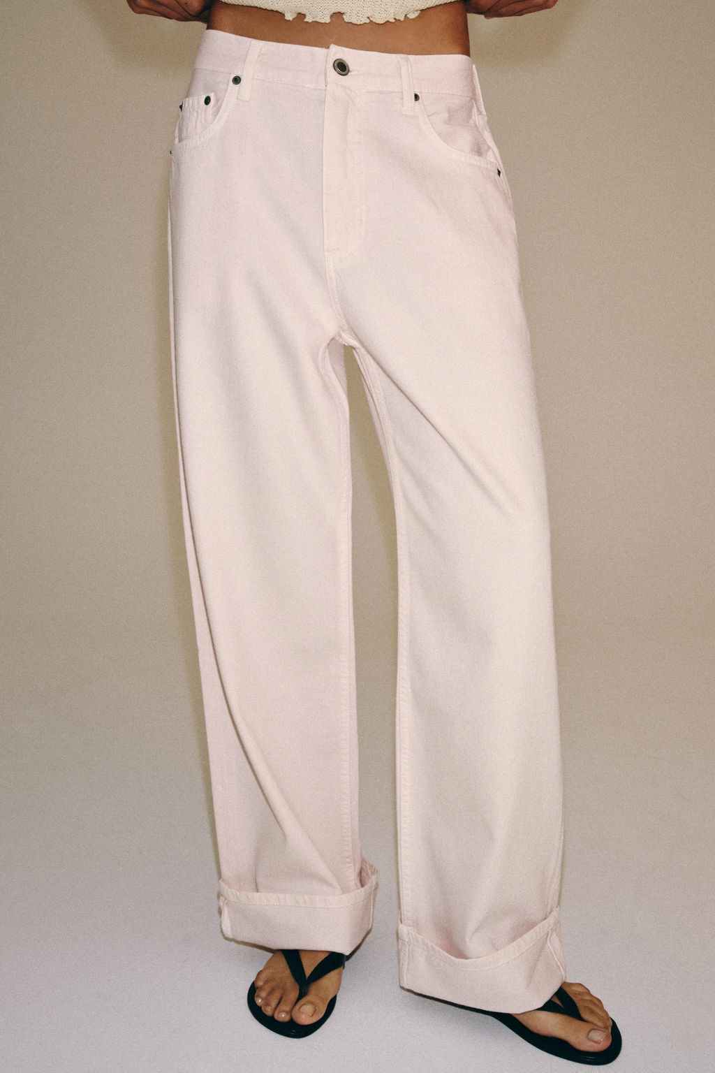 ZW COLLECTION 100% LINEN TOP WITH TIES - Zara фото 28