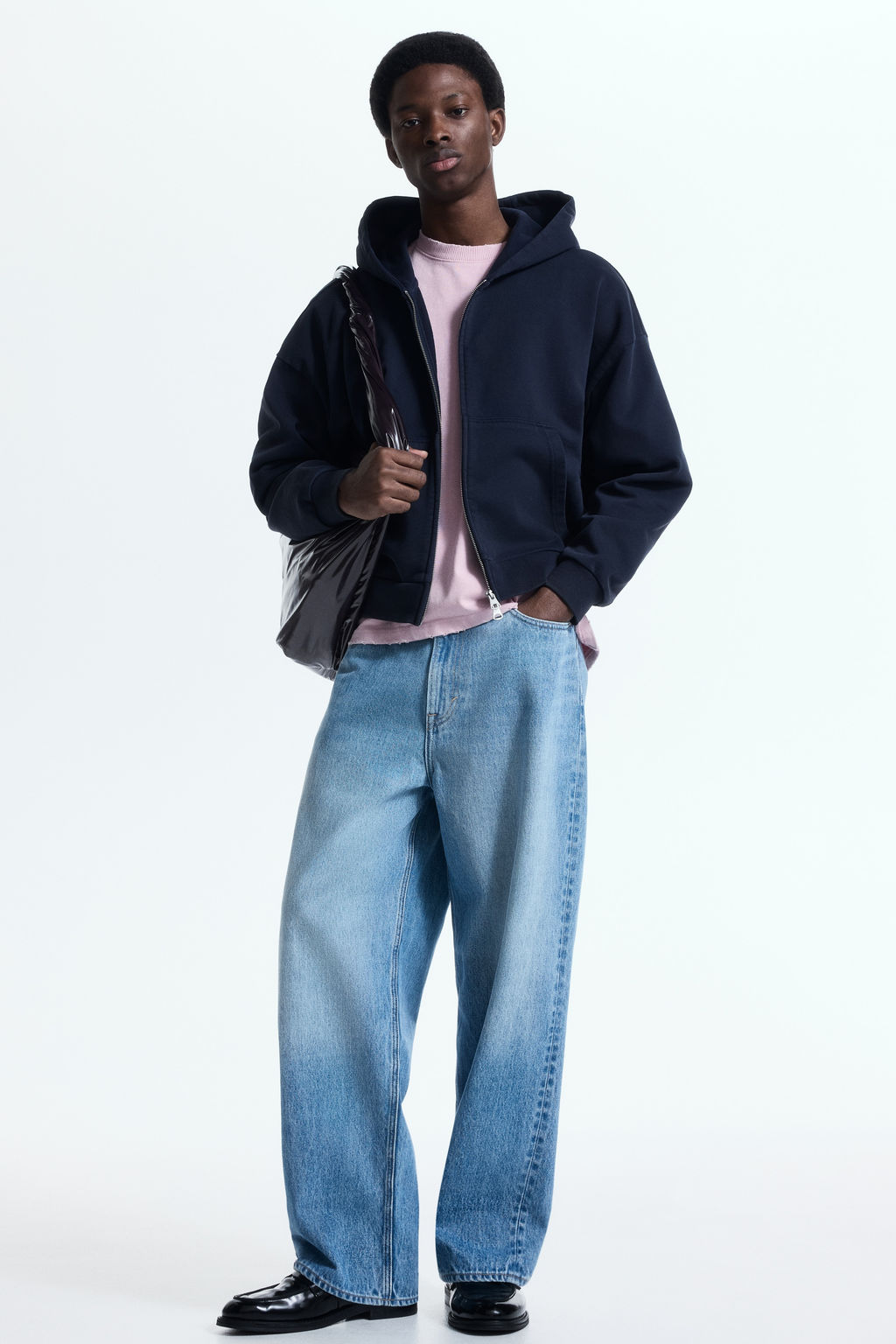 Chaqueta sudadera con cremallera Oversized Fit - H&m фото 7