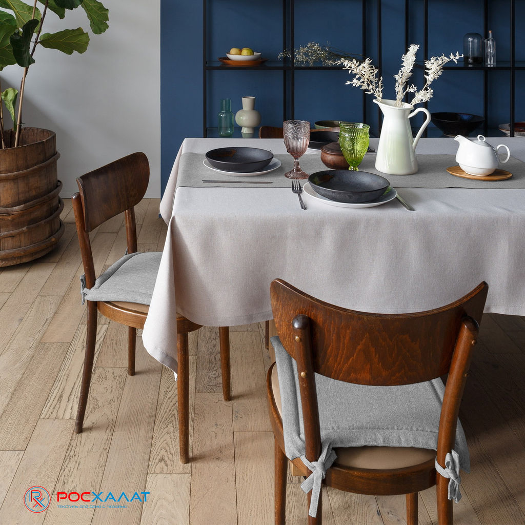 Подушка для стула ВН рогожка 40/40 пеп-сер  ПДС-01 (26) 40х40